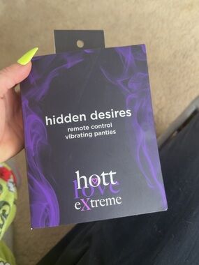 Spencer's Hidden Desires Vibrating Panties - Purple